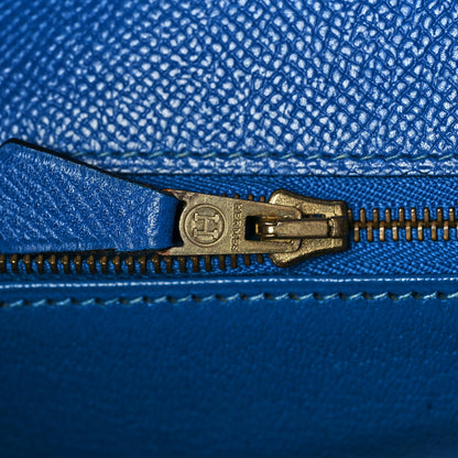Hermes Courchevel Kelly Retourne 32 Bleu France 21 of 40