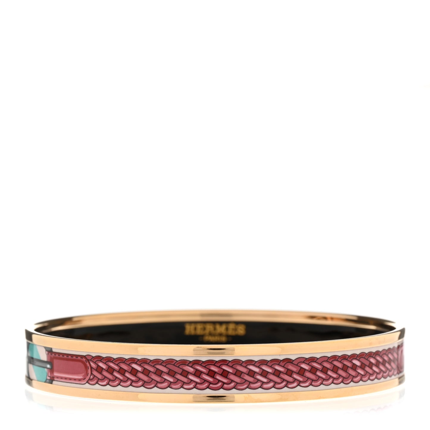 Enamel Printed Narrow Coaching Bracelet 70