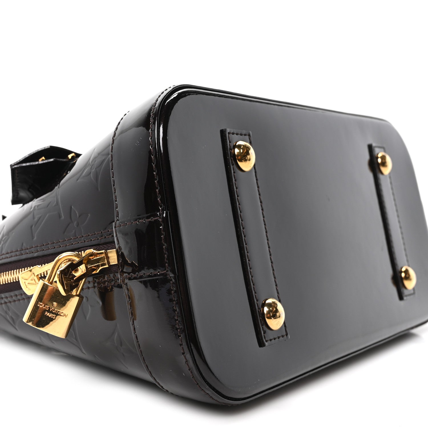 Louis Vuitton Vernis Alma PM Amarante 8 of 10