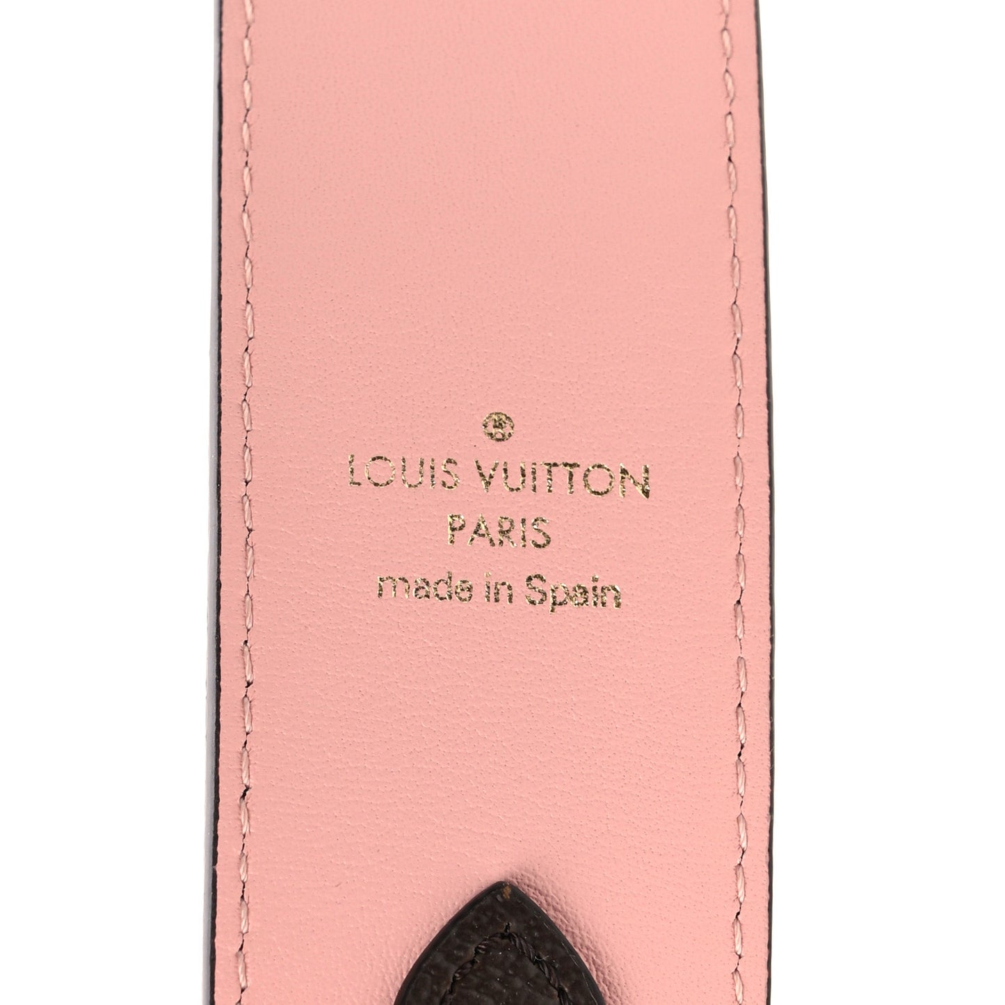 Monogram Bandouliere Shoulder Strap Rose Poudre