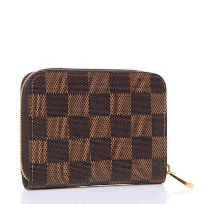 Louis Vuitton Damier Ebene Zippy Coin Purse 3 of 7