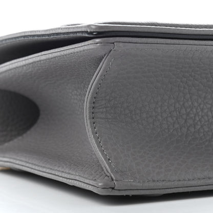 Christian Dior Grained Calfskin Medium Diorama Flap Bag Grey 7 of 8