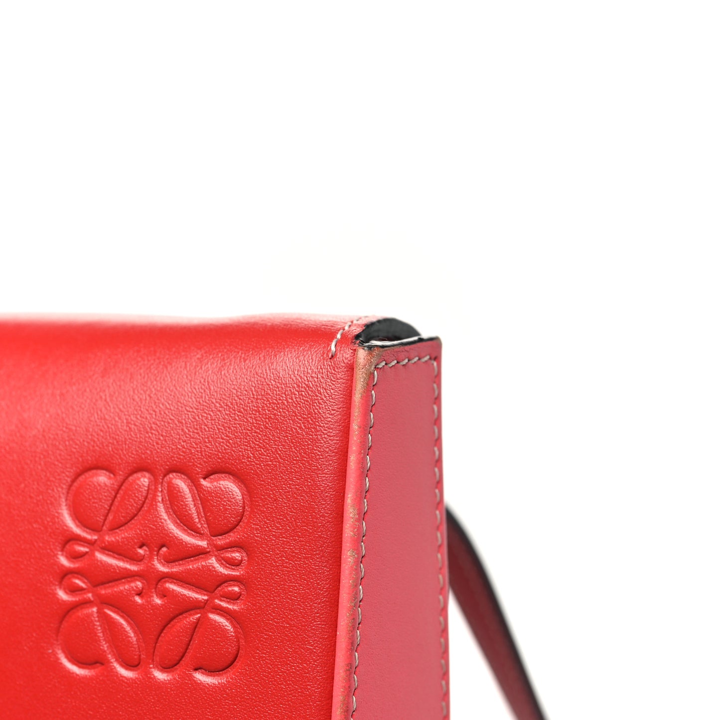 Soft Calfskin Heel Bag Pomodoro Poppy Pink