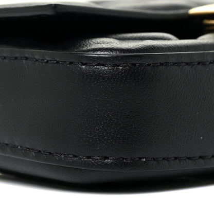 Fendi Nappa Matisse FF Embossed Nano Baguette Charm Black 8 of 12