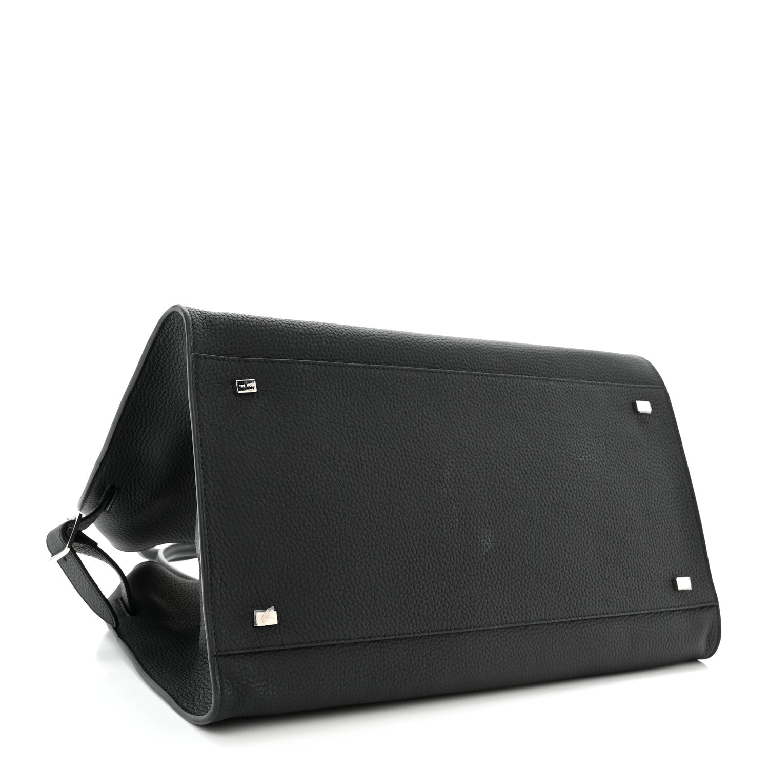 The Row Matte Grained Calfskin Soft Margaux 15 Black 4 of 9