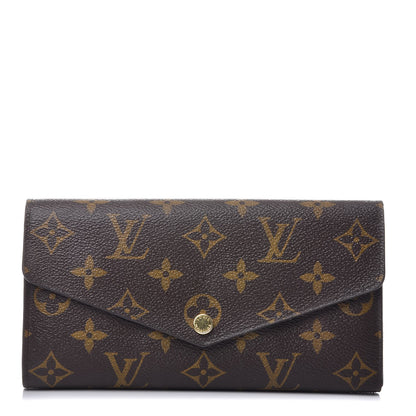 Louis Vuitton Monogram Sarah Wallet NM 1 of 9