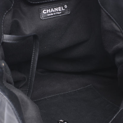 Chanel Calfskin Expandable Large Messenger Black 8 of 9