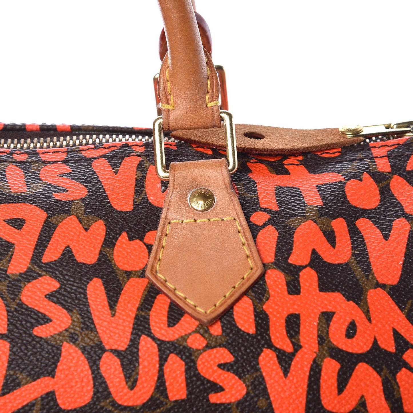 Monogram Graffiti Speedy 30 Orange