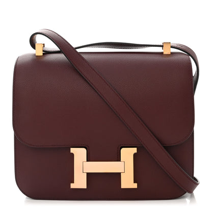 Hermes Evercolor Constance 24 Bordeaux 1 of 12