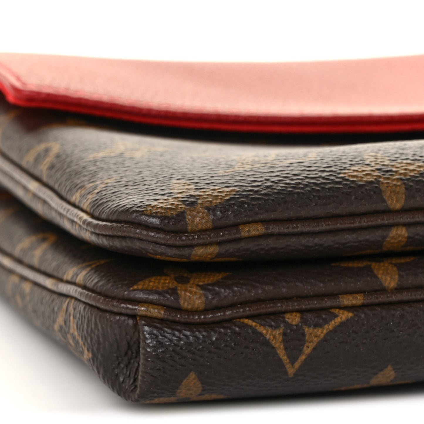 Monogram Twice Pochette Cherry