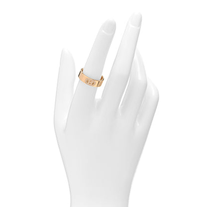 Hermes 18K Rose Gold Diamond PM H D'Ancre Ring 54 6.75 2 of 4