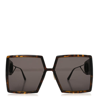 Christian Dior Acetate Square 30 Montaigne Sunglasses Tortoise 2 of 7