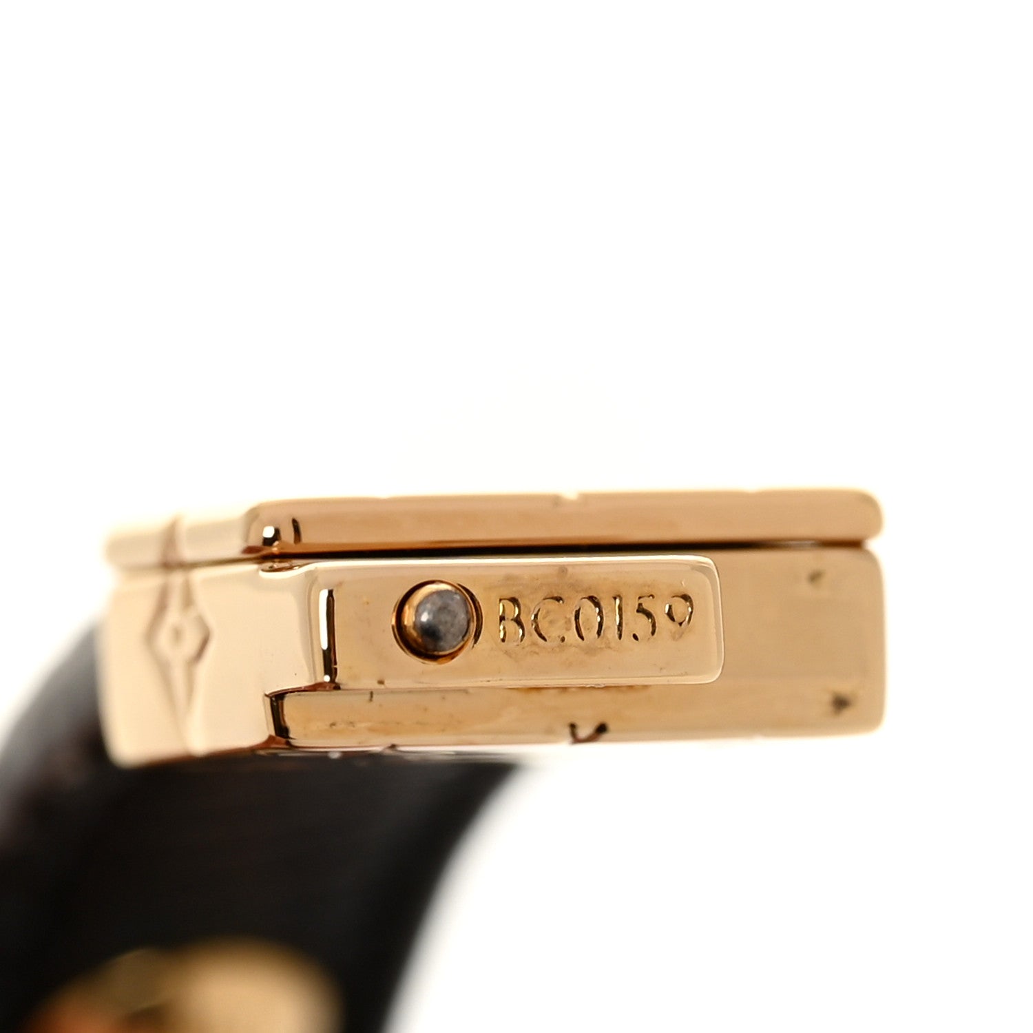 Louis Vuitton Monogram LV Crown Reversible Bracelet 17 Black 5 of 8