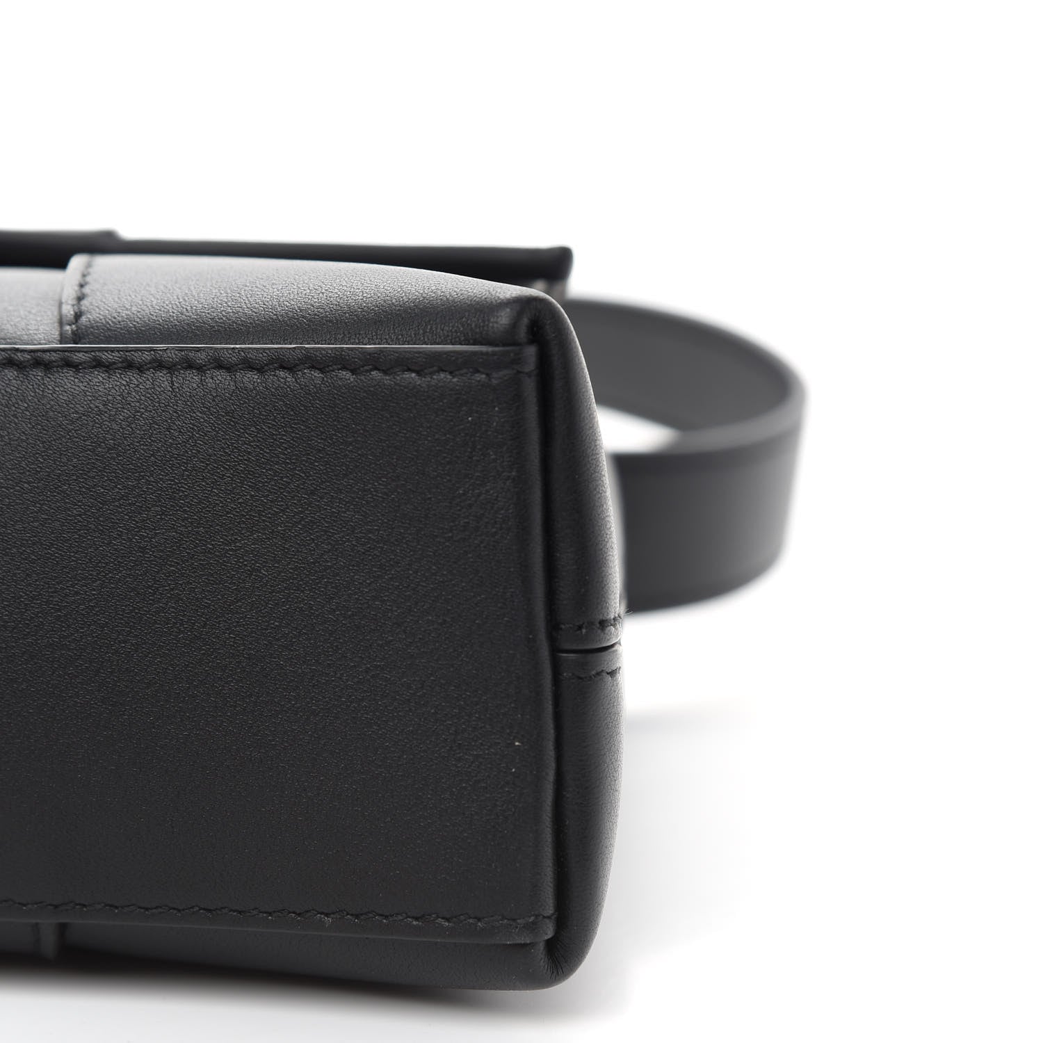 Balenciaga Semi Shiny Smooth Calfskin Monochrome XS Downtown Shoulder Bag Black 9 of 11