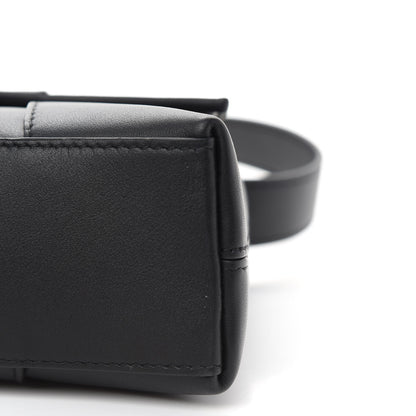 Balenciaga Semi Shiny Smooth Calfskin Monochrome XS Downtown Shoulder Bag Black 9 of 11