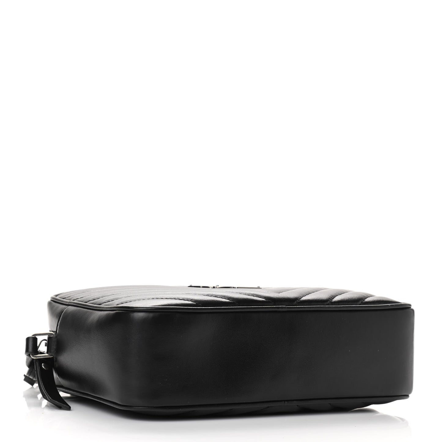 Calfskin Matelasse Monogram Lou Camera Bag Black