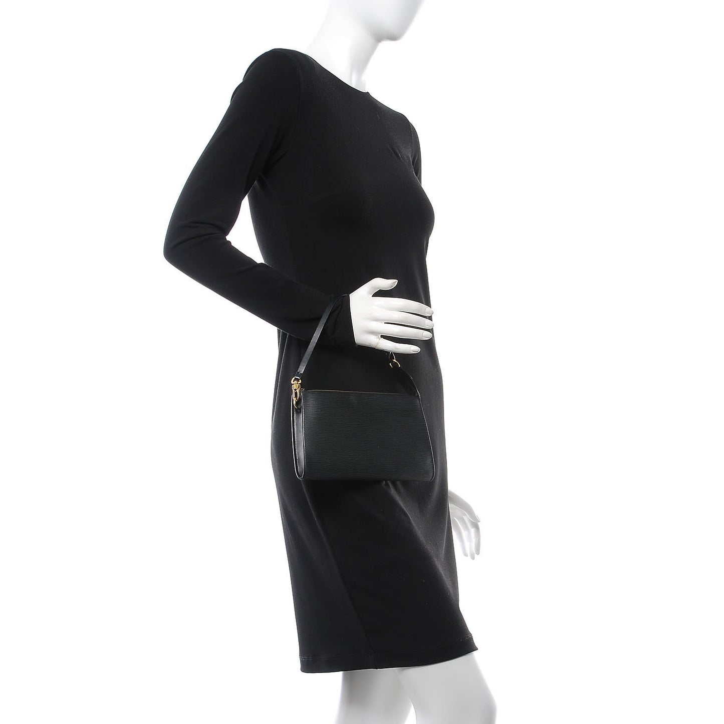 Epi Pochette Accessories 24 Black