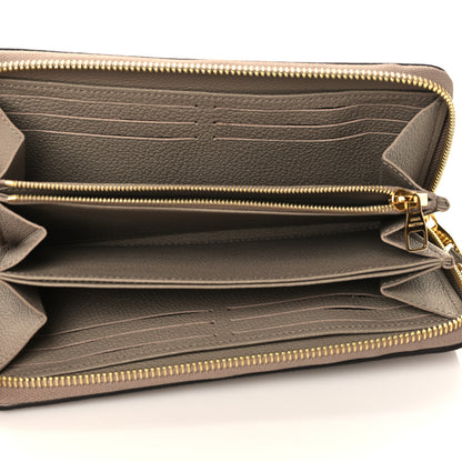Louis Vuitton Empreinte Monogram Giant Zippy Wallet Tourterelle Creme 5 of 6