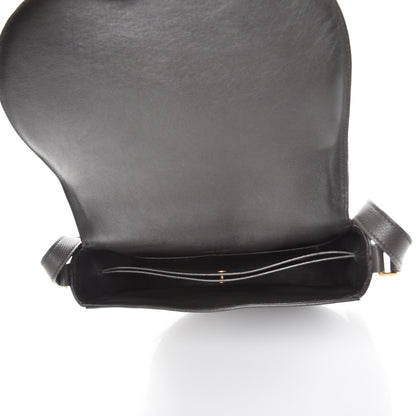 Celine Grained Calfskin Medium Trotteur Dark Taupe 5 of 10