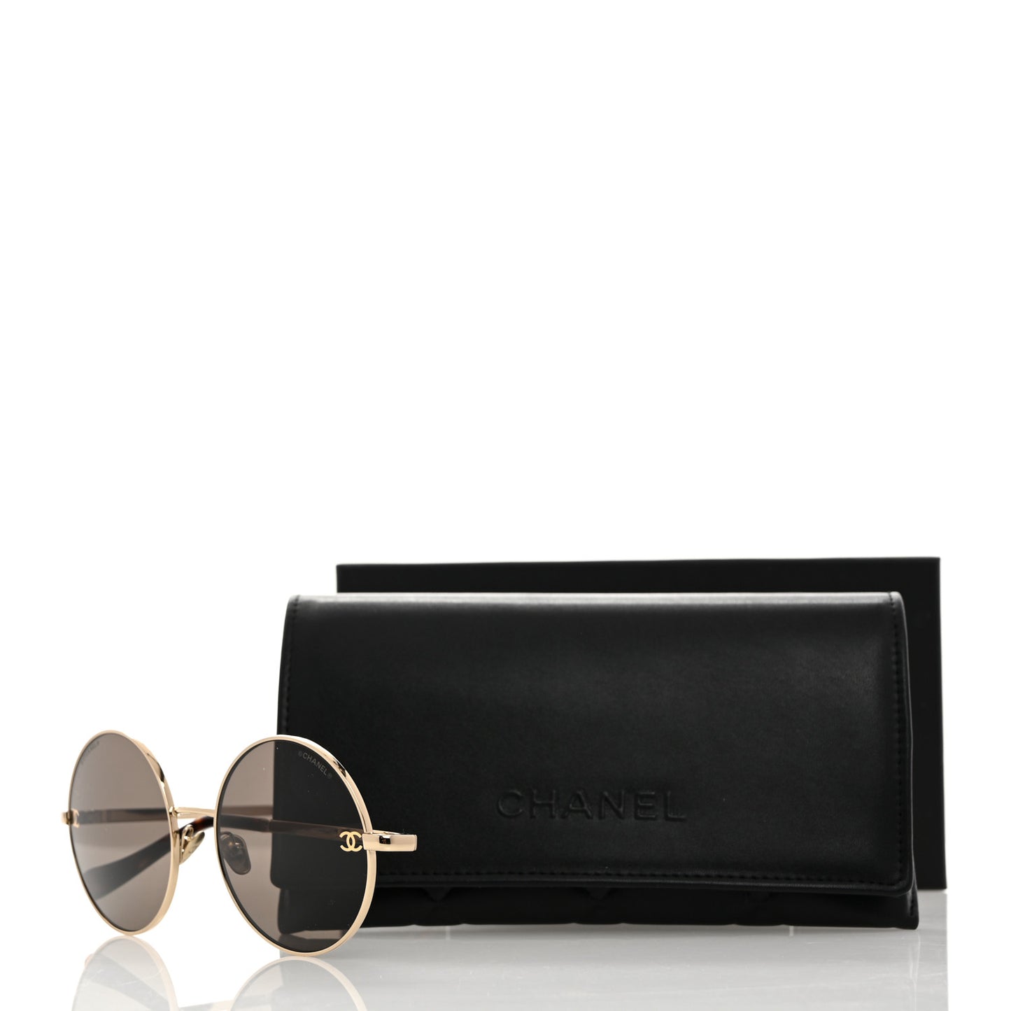 Round Sunglasses 4268 Gold