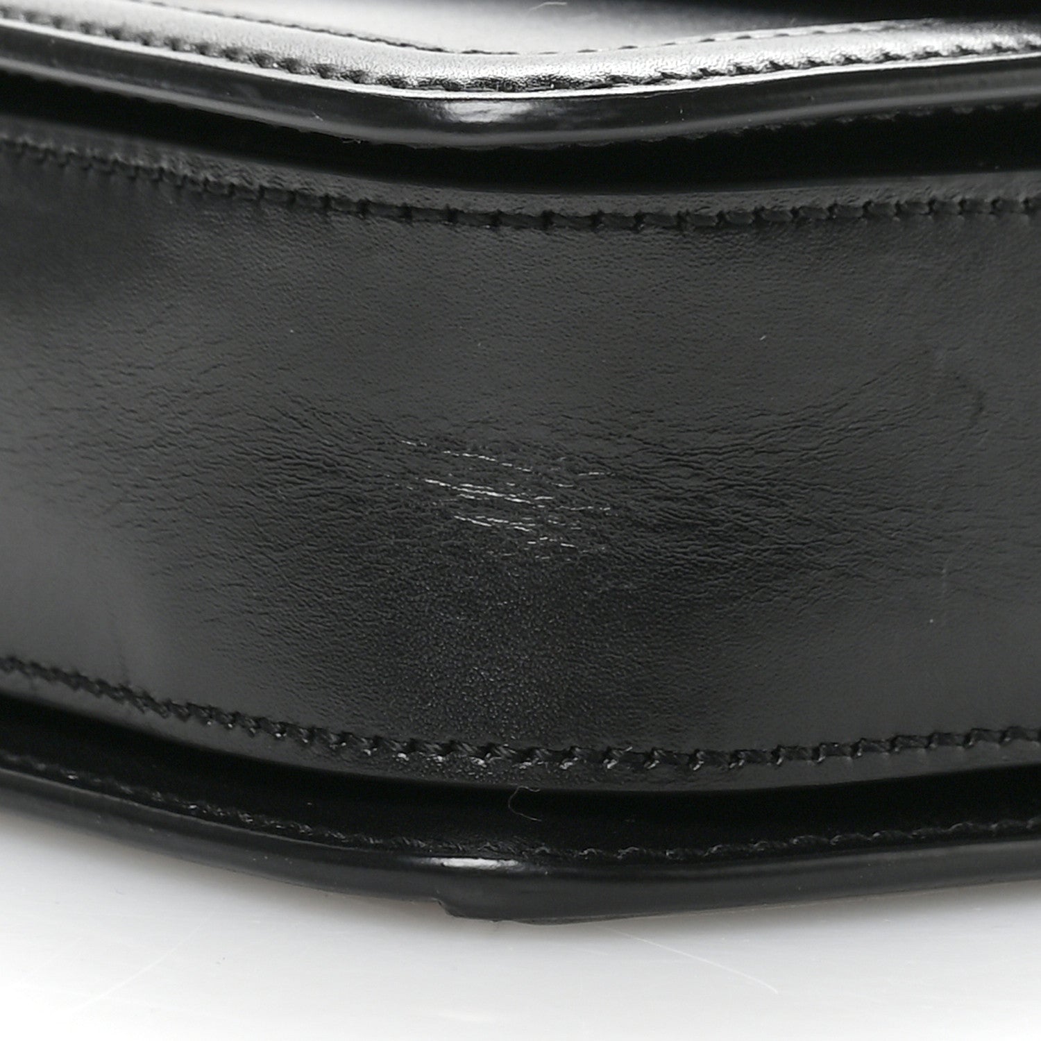 Saint Laurent Box Calfskin Monogram Medium Solferino Satchel Black 10 of 10