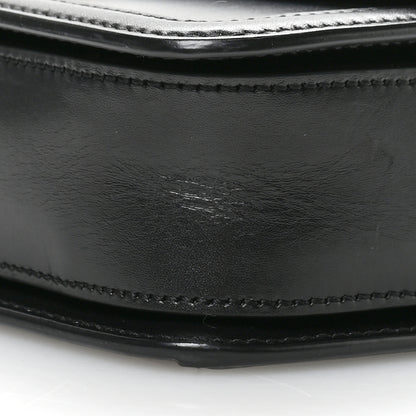 Saint Laurent Box Calfskin Monogram Medium Solferino Satchel Black 10 of 10