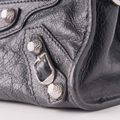 Balenciaga Agneau Giant 12 Silver Hardware Mini City Gris Fossile 10 of 10