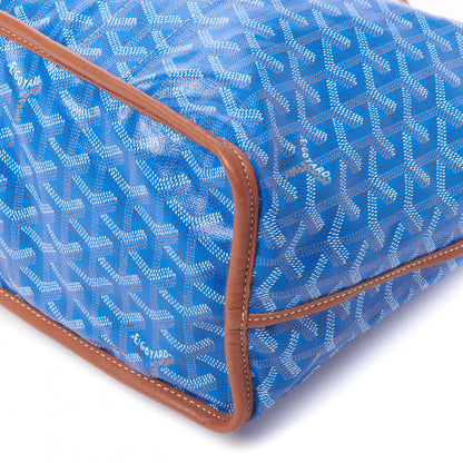 Goyard Goyardine Reversible Pertuis PM Sky Blue 5 of 10