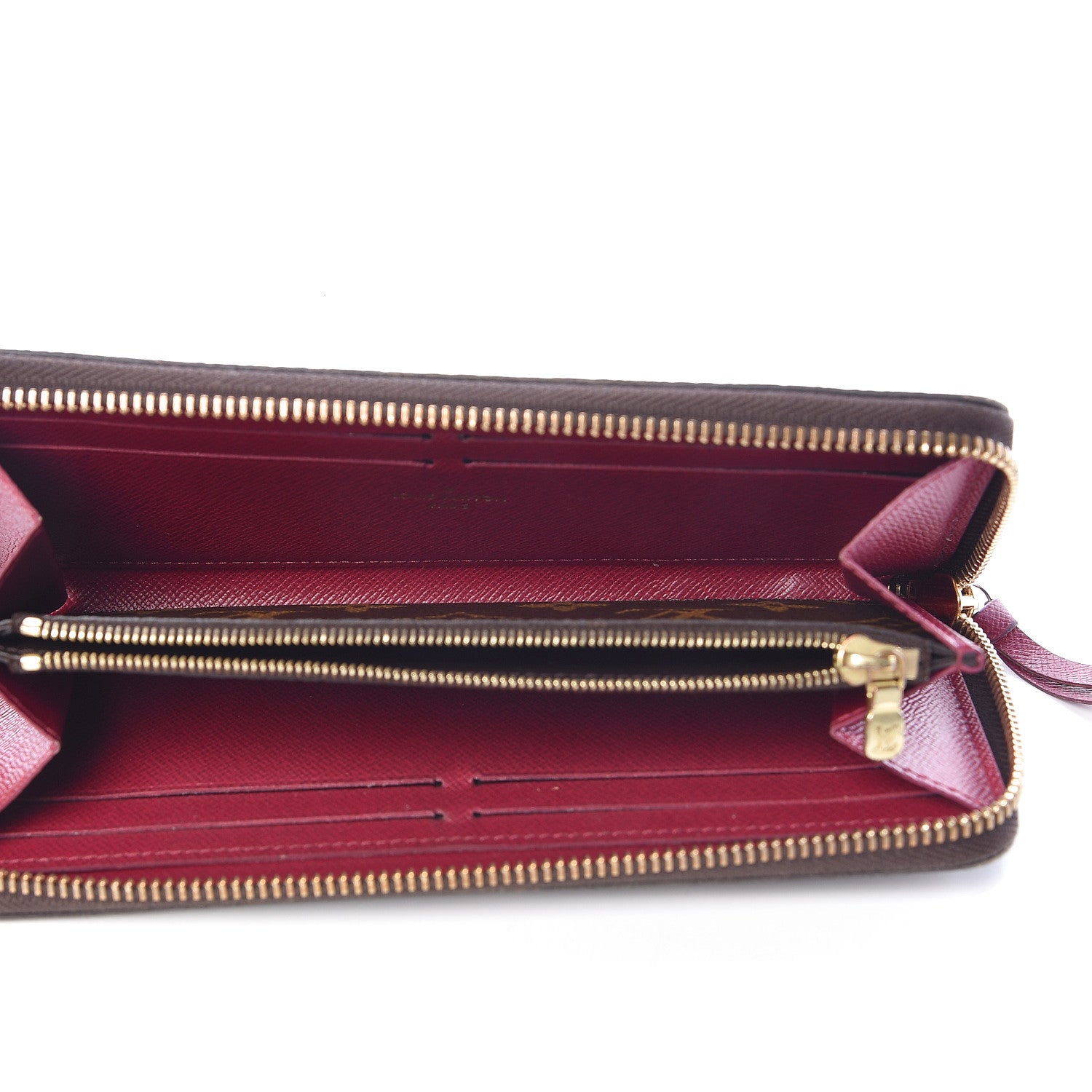 Louis Vuitton Monogram Clemence Wallet Fuchsia 5 of 9