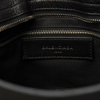 Balenciaga Chevre Silver Metallic Edge Hardware City Black 9 of 11