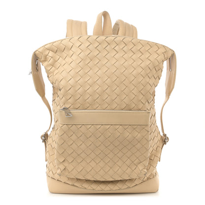 Bottega Veneta Calfskin Intrecciato Hydrology Backpack Porridge 1 of 13