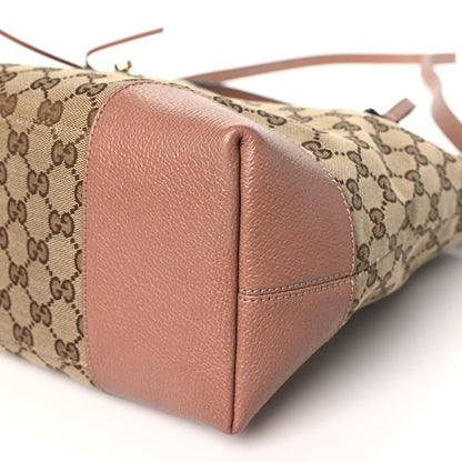 Gucci Monogram Medium Bree Foldover Tote Beige Soft Pink 10 of 11