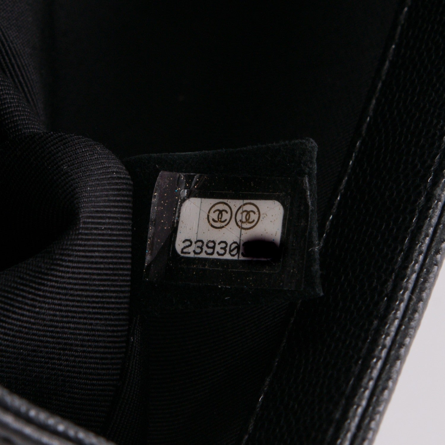 Chanel Caviar Quilted Medium Boy Flap Black 8 of 8