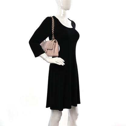 Chanel Caviar Quilted Small Double Flap Light Pink 2 of 9