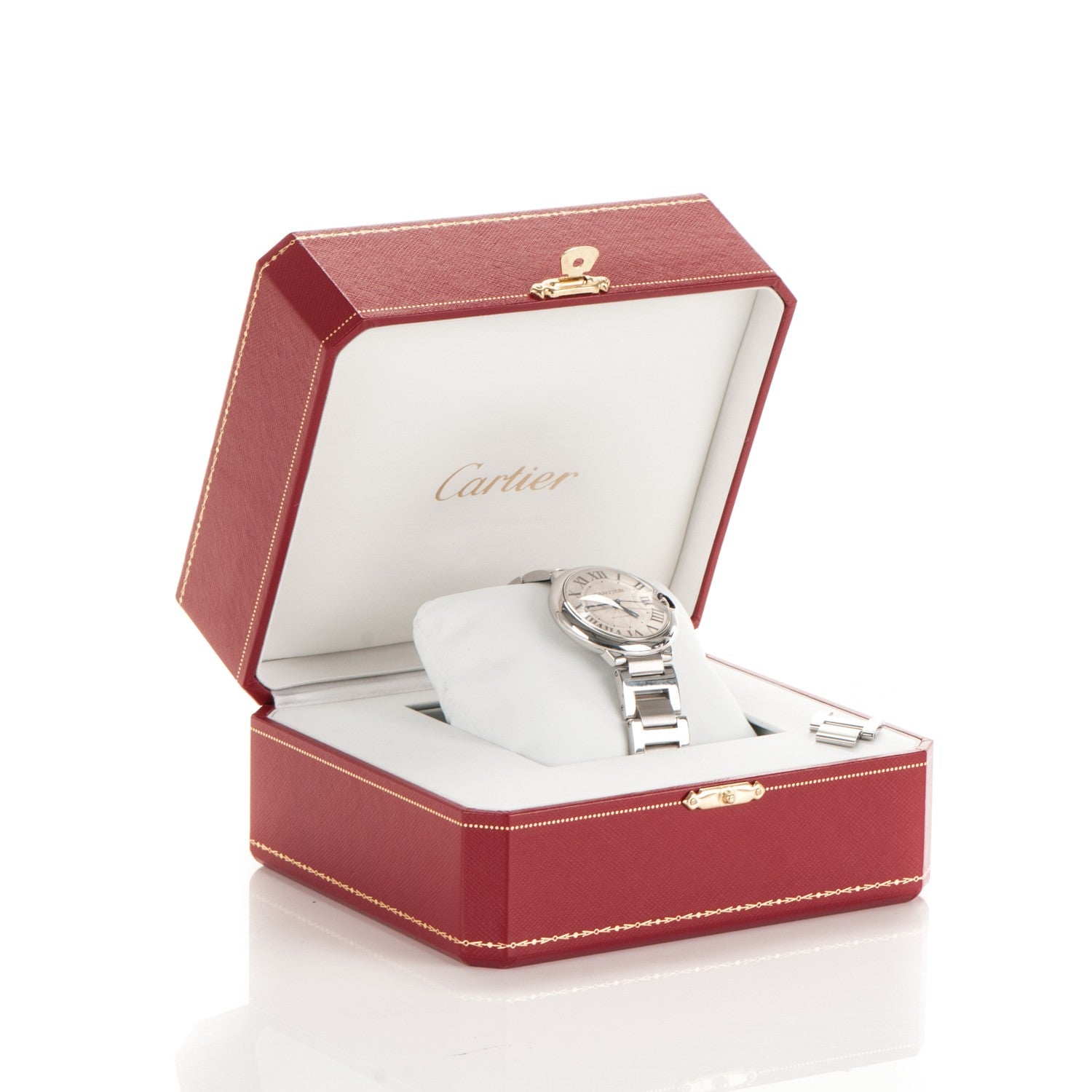 Cartier Stainless Steel 36mm Ballon Bleu De Automatic Watch 9 of 9