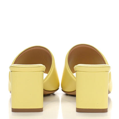 Bottega Veneta Vienna Calfskin The Band Mule Sandals 39 Lemonade 5 of 9