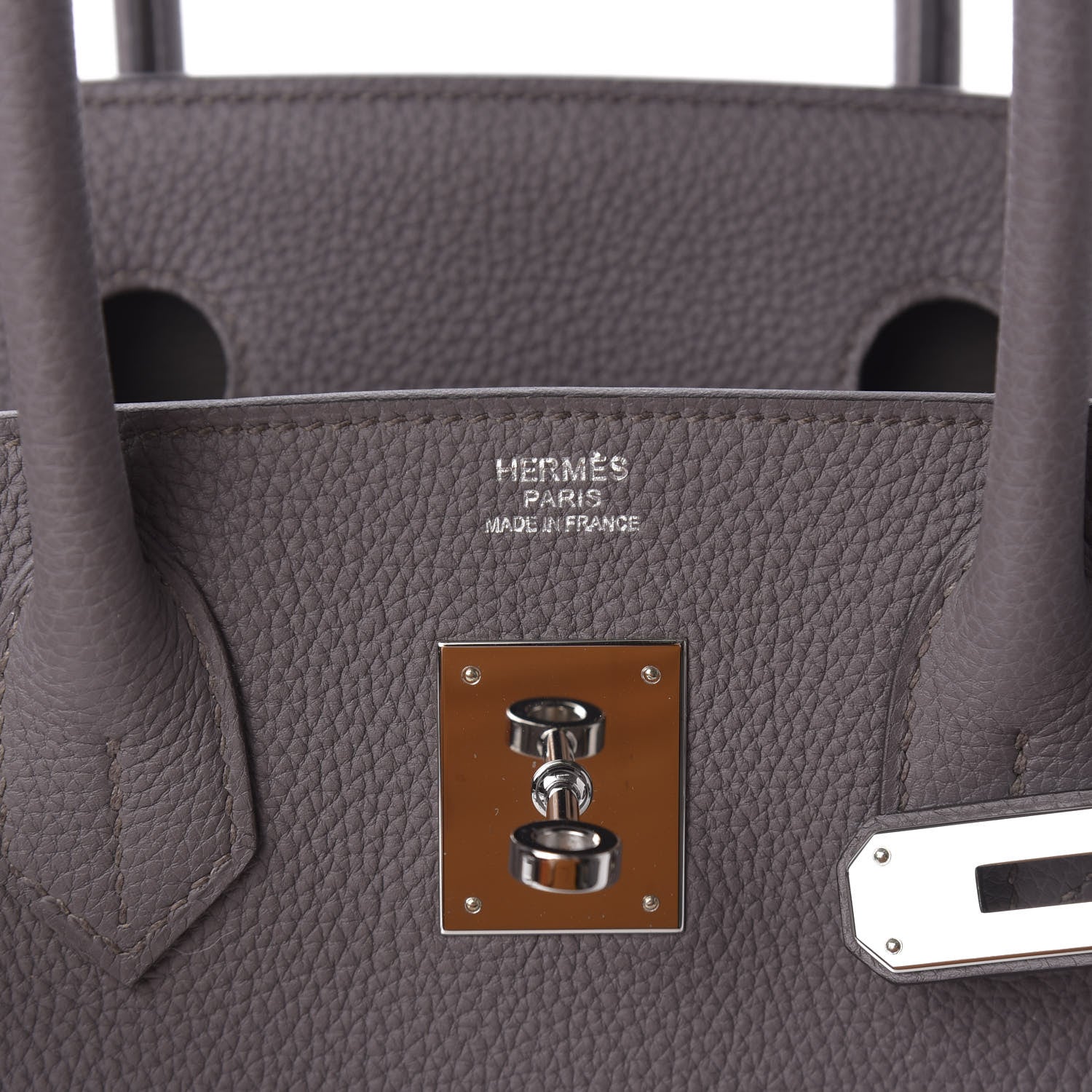 Hermes Togo Birkin 30 Etain 8 of 11