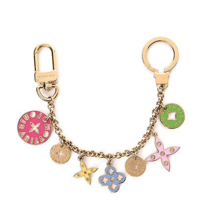 Louis Vuitton Enamel Looping Key Chain Bag Charm Multicolor 1 of 3