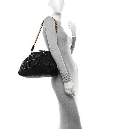 Marc Jacobs Calfskin Quilted Stam Black 2 of 12