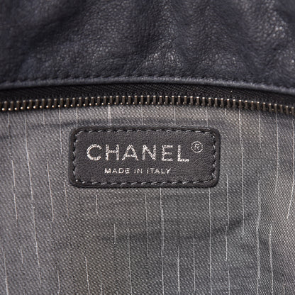 Chanel Washed Calfskin Tote Black 6 of 21