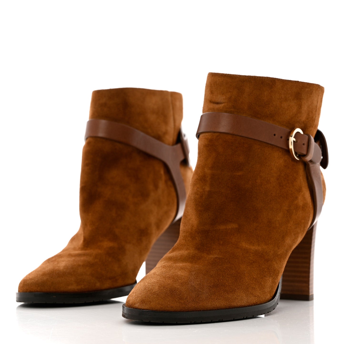 Suede Hose 80 Boots 40 Brown