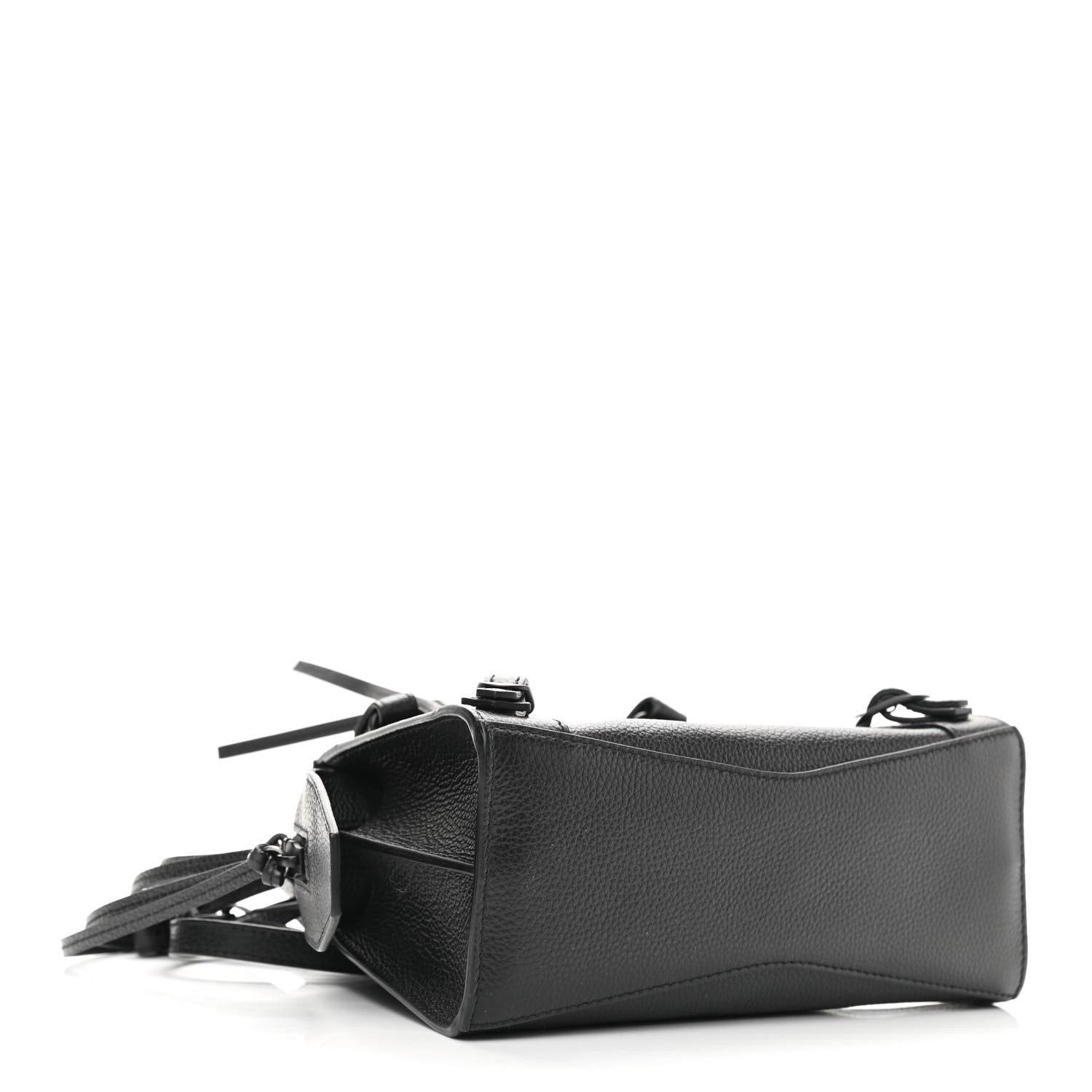 Balenciaga Grained Calfskin Neo Classic Black Hardware Mini City Black 4 of 10