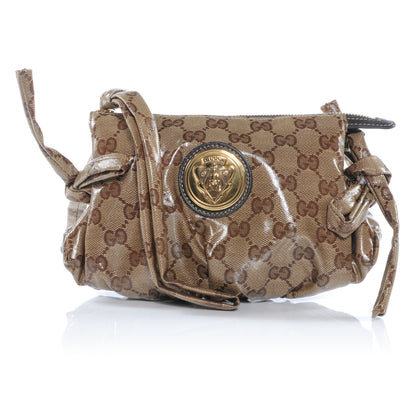 Gucci Crystal Monogram Small Hysteria Clutch 1 of 8