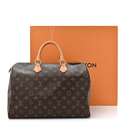 Louis Vuitton LOUIS VUITTON Monogram Speedy 35 16 of 16