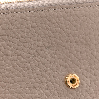Louis Vuitton Taurillon Capucines Compact Wallet Galet 7 of 9