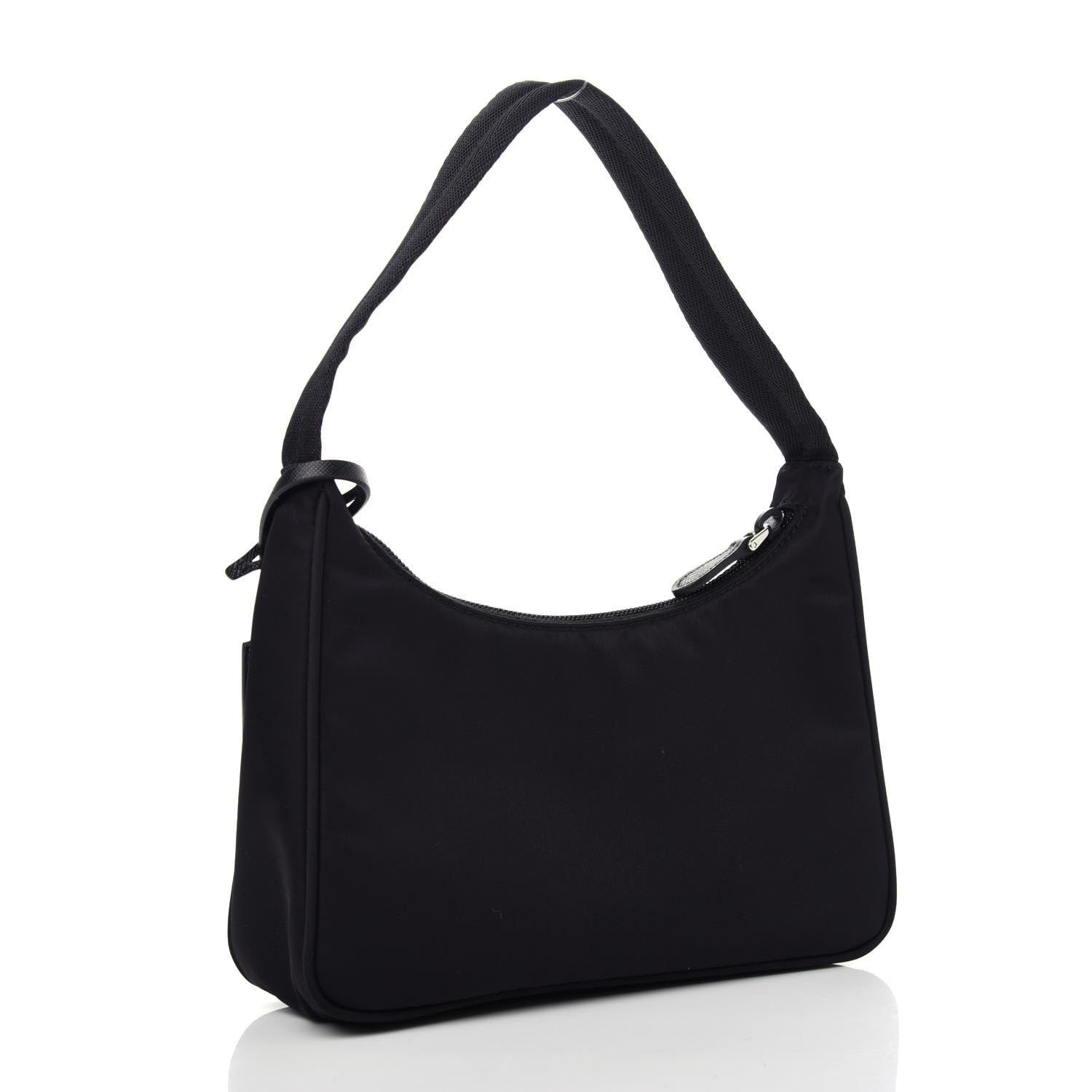 Prada Tessuto Nylon Mini Re-Edition 2000 Bag Black 3 of 10