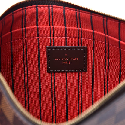 Louis Vuitton Damier Ebene Neverfull MM GM Pochette 5 of 6