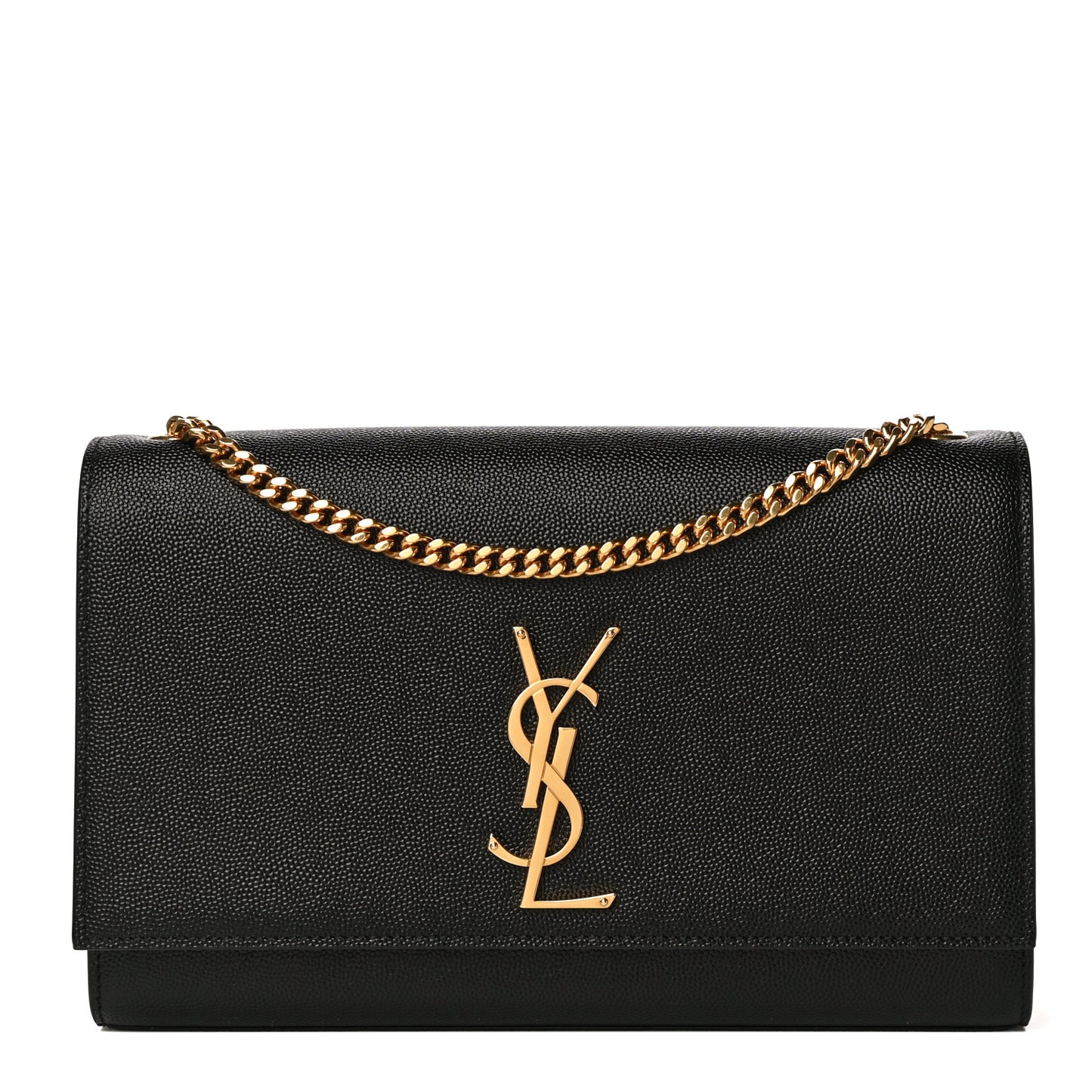Grain De Poudre Small Monogram Kate Satchel Black