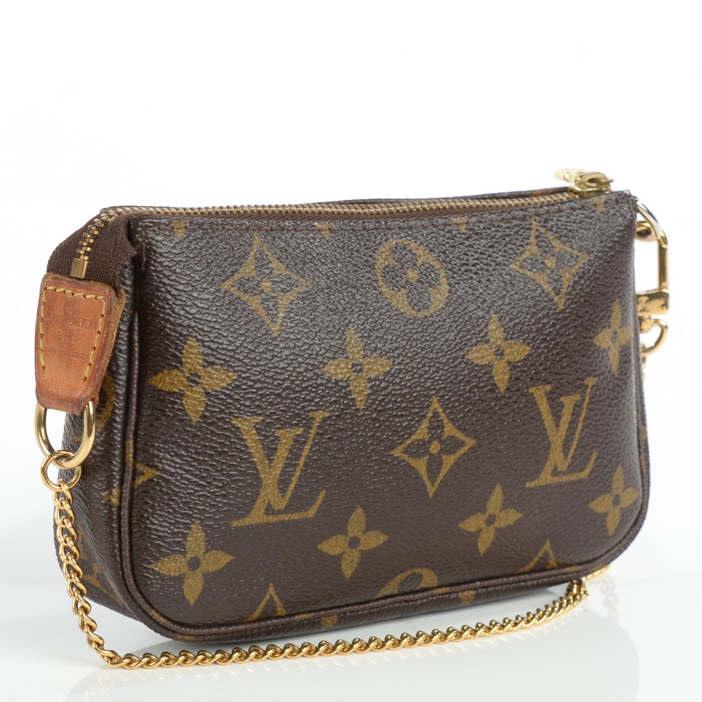 Monogram Complice Trunks and Bags Mini Pochette Accessories Beige