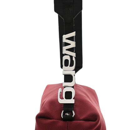 Alexander Wang Nylon Canvas Heiress Sport Shoulder Bag Burgundy 9 of 9
